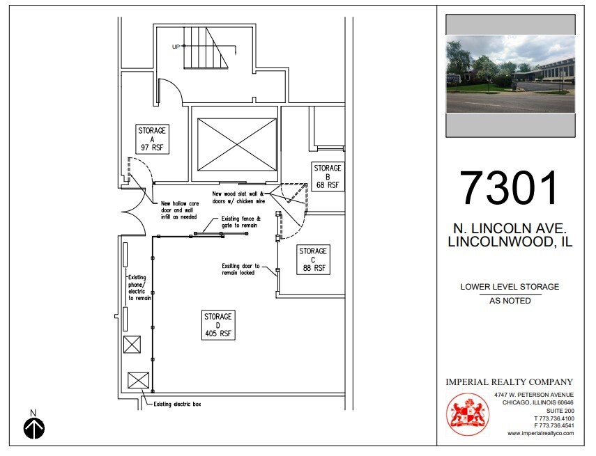 7301-7337 N Lincoln Ave, Lincolnwood, IL en alquiler Plano de la planta- Imagen 1 de 1