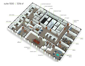 250 N Orange Ave, Orlando, FL en alquiler Plano de la planta- Imagen 1 de 13