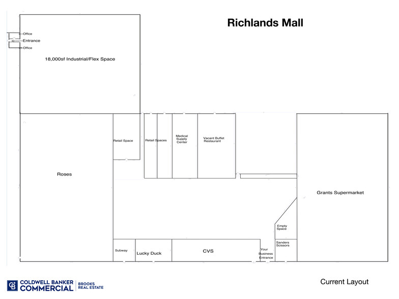 2940 Clinch St, Richlands, VA en alquiler - Plano de la planta - Imagen 2 de 16