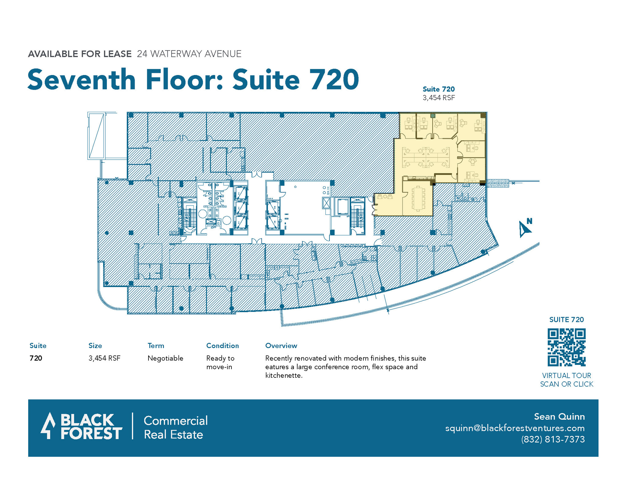 24 Waterway Ave, The Woodlands, TX en alquiler Plano de la planta- Imagen 1 de 1