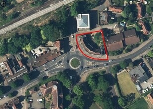 1-9 Howard Park Corner, Letchworth Garden City, HRT - Aérea vista de mapa