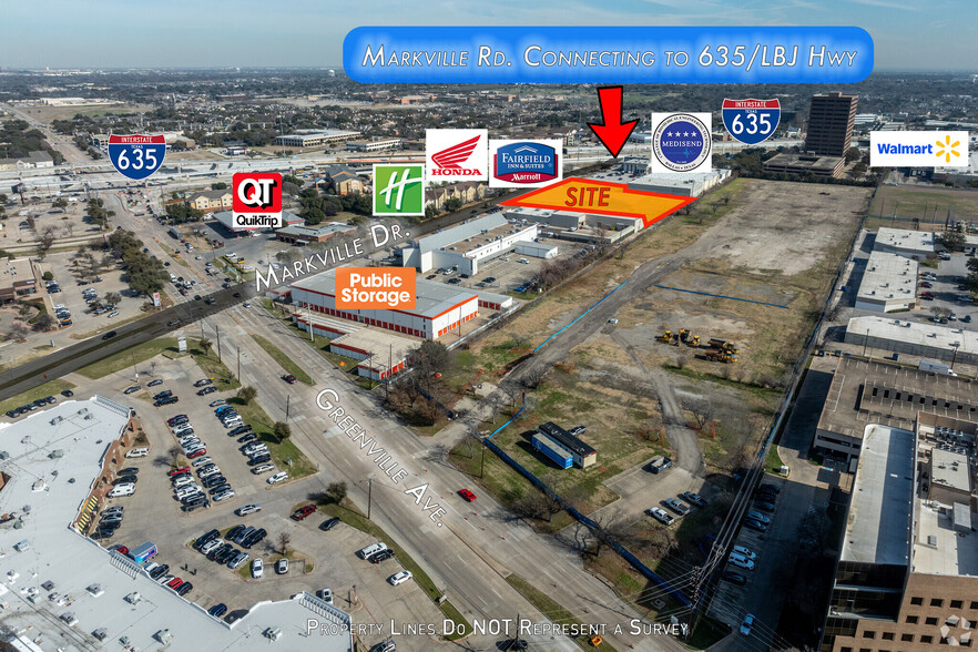 9200 Markville Dr, Dallas, TX en venta - Vista aérea - Imagen 1 de 11