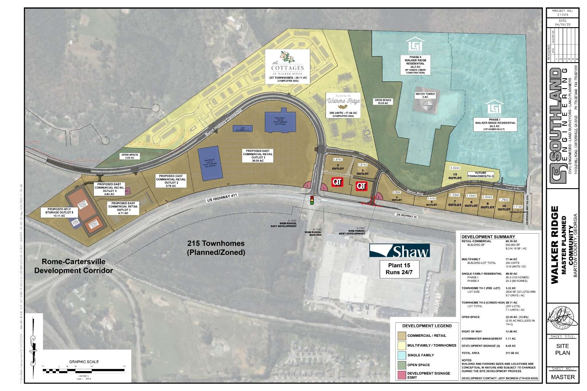 Intersection of 411 & Burnt Hickory Connector, Cartersville, GA en venta Foto del edificio- Imagen 1 de 62