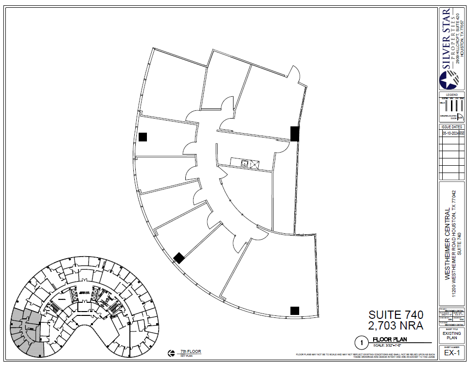 11200 Westheimer Rd, Houston, TX en venta Plano de la planta- Imagen 1 de 1