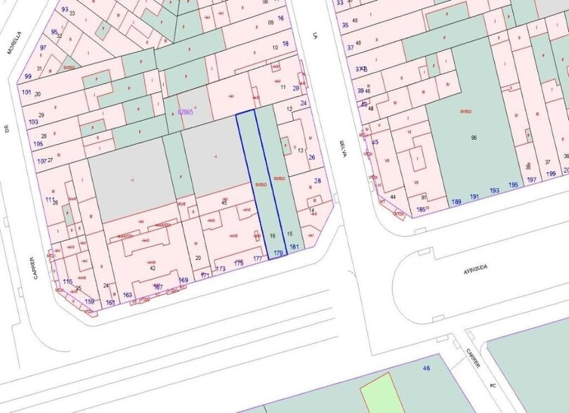 Terreno en Terrassa, Barcelona en venta - Plano de solar - Imagen 2 de 3