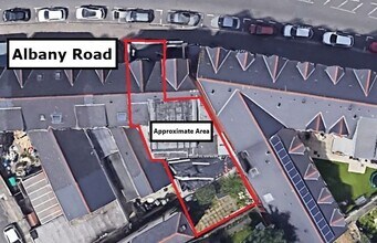 120 Albany Rd, Cardiff, VGL - AÉREA vista de mapa