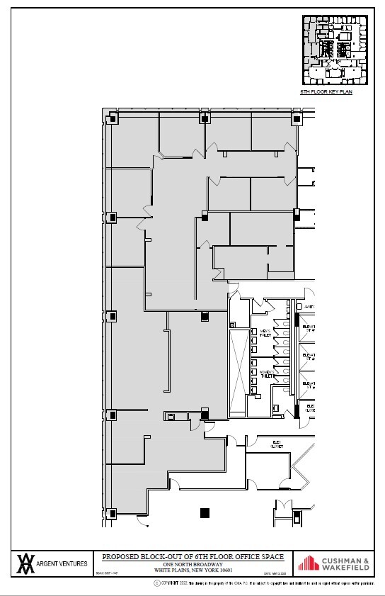 1 N Broadway, White Plains, NY en alquiler Plano de la planta- Imagen 1 de 1