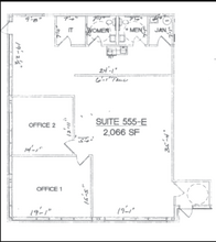 535-845 Plainfield Rd, Willowbrook, IL en alquiler Plano de la planta- Imagen 1 de 2