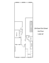 204 E 83rd St, New York, NY en alquiler Plano de la planta- Imagen 1 de 1