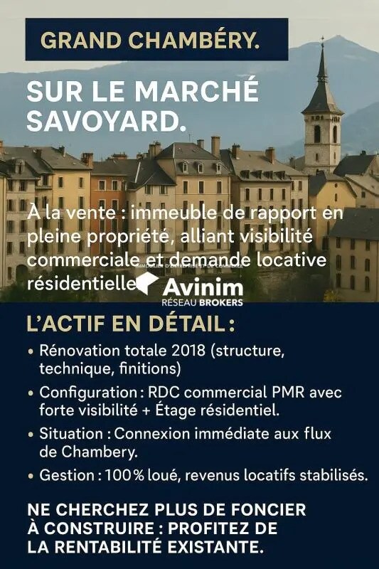 Local en La Motte-Servolex en venta Foto del edificio- Imagen 1 de 2