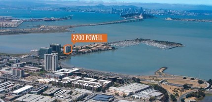 2200 Powell St, Emeryville, CA - vista aérea  vista de mapa