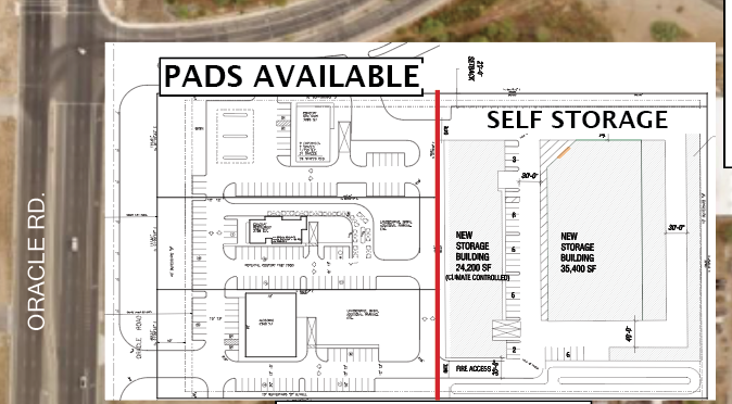 16720-16780 N Oracle Rd, Tucson, AZ en alquiler - Plano del sitio - Imagen 1 de 1