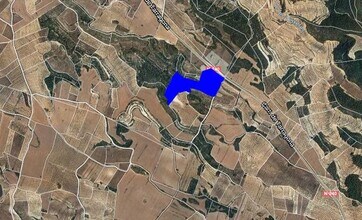 Les Borges Blanques, LER - Aérea  vista de mapa