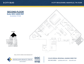 8 City Blvd, Nashville, TN en alquiler Plano de la planta- Imagen 1 de 1