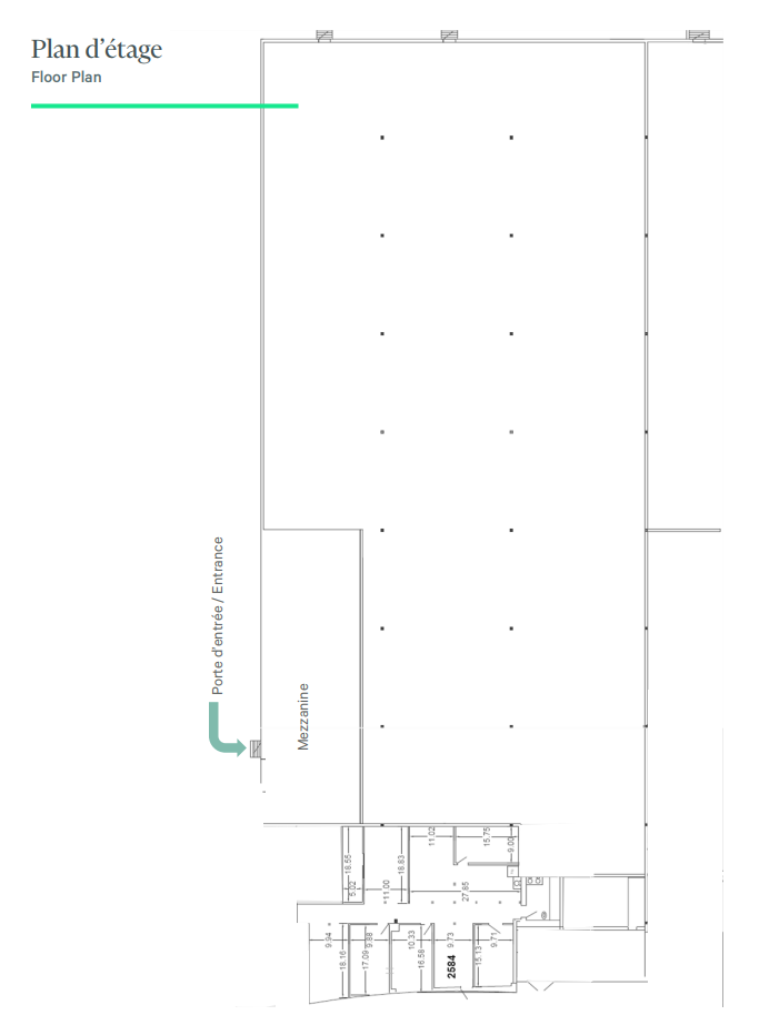 2040-2596 Autoroute 440, Laval, QC en alquiler Plano de la planta- Imagen 1 de 1