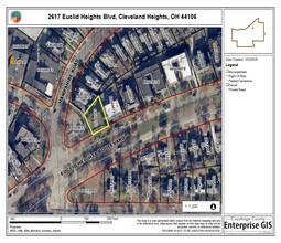 2617 Euclid Heights Blvd, Cleveland Heights, OH - VISTA AÉREA  vista de mapa