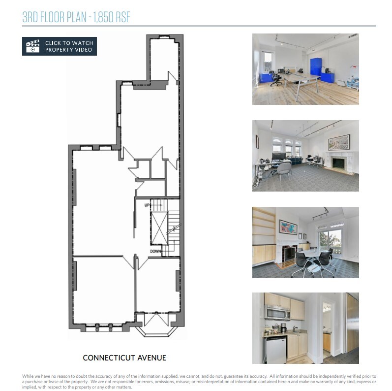 1710 Connecticut Ave NW, Washington, DC en alquiler Plano de la planta- Imagen 1 de 1