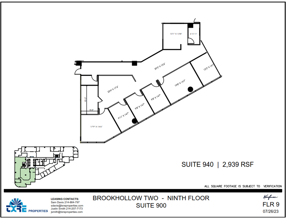 2301 E Lamar Blvd, Arlington, TX en alquiler Plano de la planta- Imagen 1 de 1