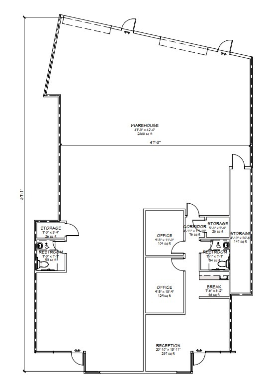 6380 S Valley View Blvd, Las Vegas, NV en alquiler Plano de la planta- Imagen 1 de 1