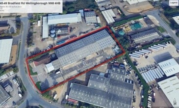 45-49 Bradfield Rd, Wellingborough, NTH - AÉREA  vista de mapa - Image1