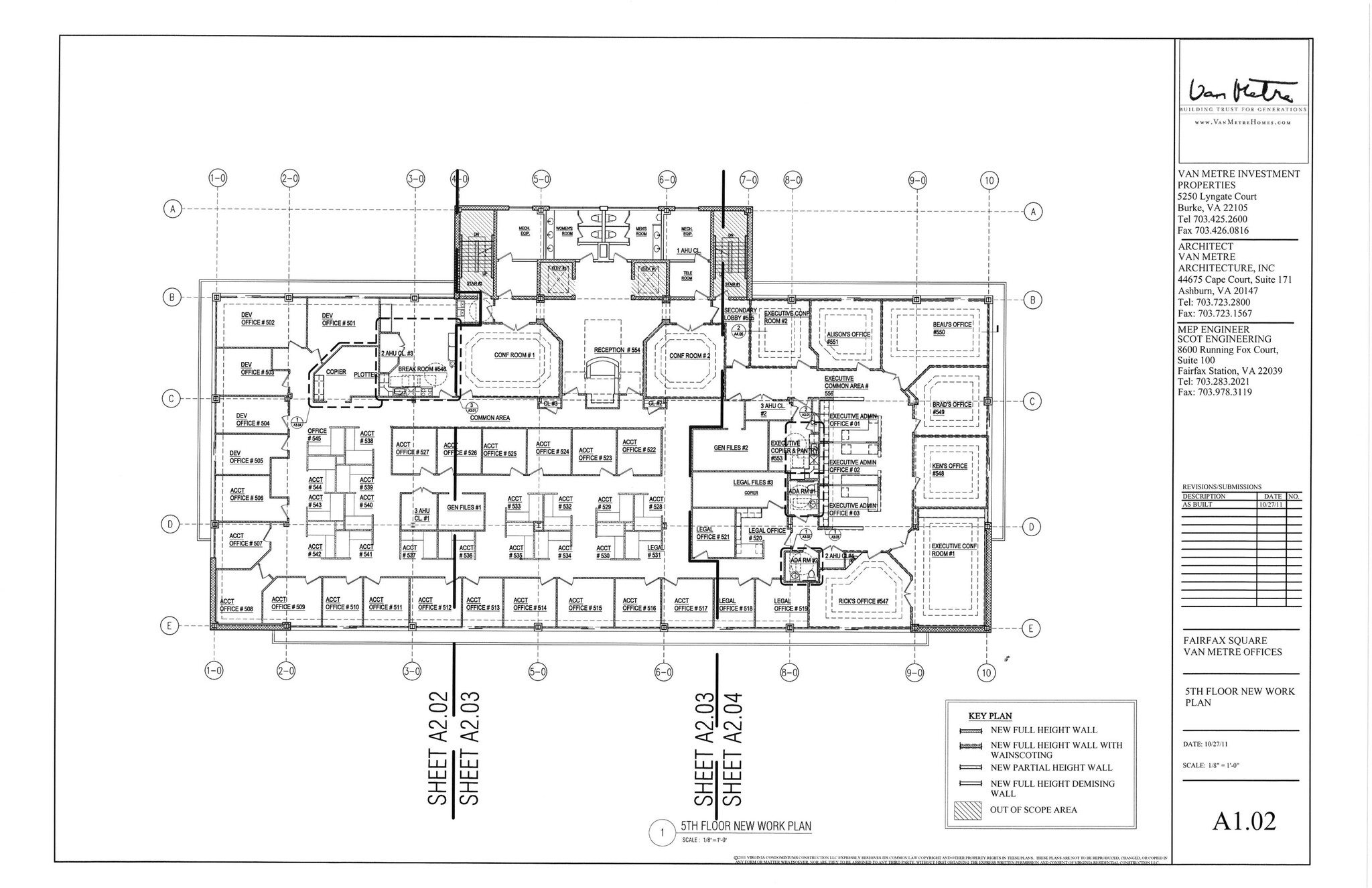 9900 Main St, Fairfax, VA en alquiler Plano del sitio- Imagen 1 de 1