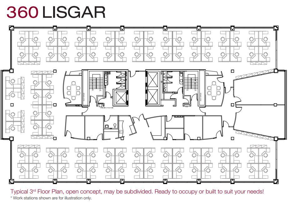 360 Lisgar St, Ottawa, ON en alquiler Plano de la planta- Imagen 1 de 6