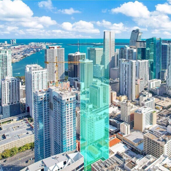 100 NE 1st Ave & 54 NE 2nd St cartera de 2 inmuebles en venta en LoopNet.es - Foto del edificio - Imagen 2 de 3