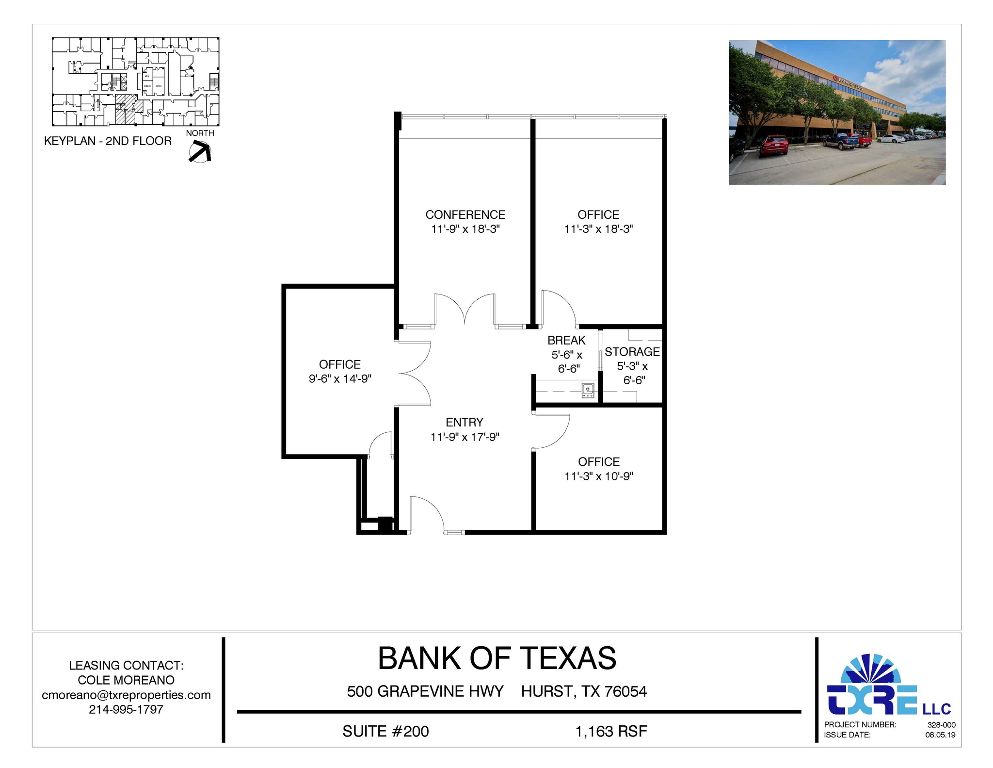 500 Grapevine Hwy, Hurst, TX en alquiler Plano de la planta- Imagen 1 de 1