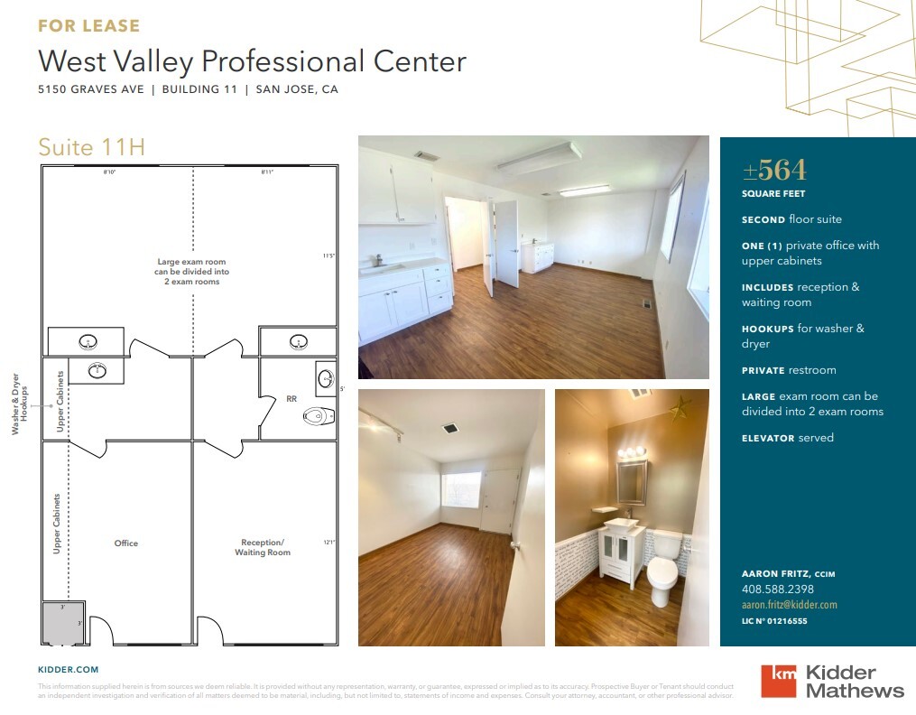 5150 Graves Ave, San Jose, CA en alquiler Plano de la planta- Imagen 1 de 1