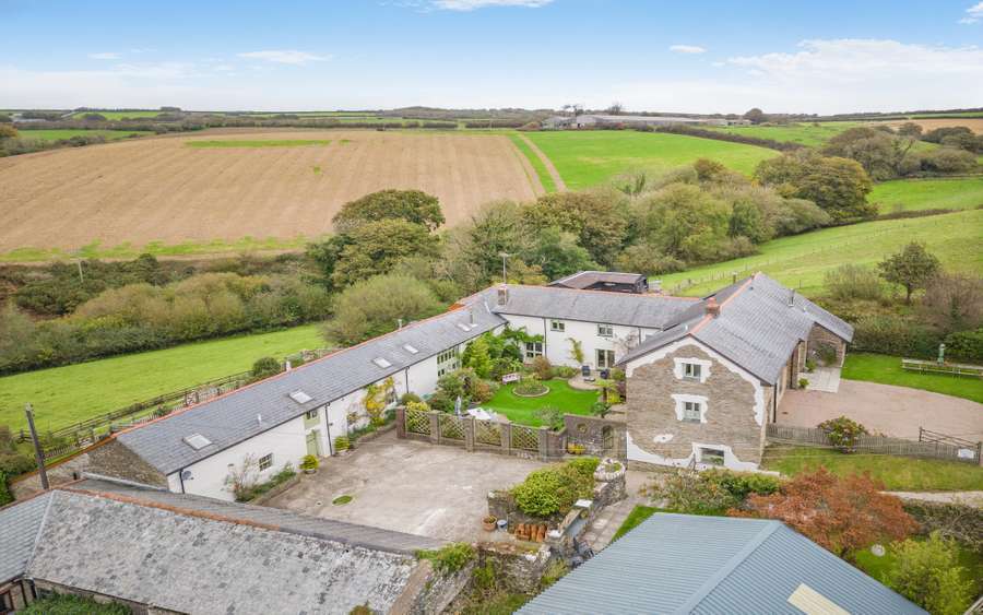 Higher Hewish Ln, Muddiford en venta - Vista aérea - Imagen 1 de 17