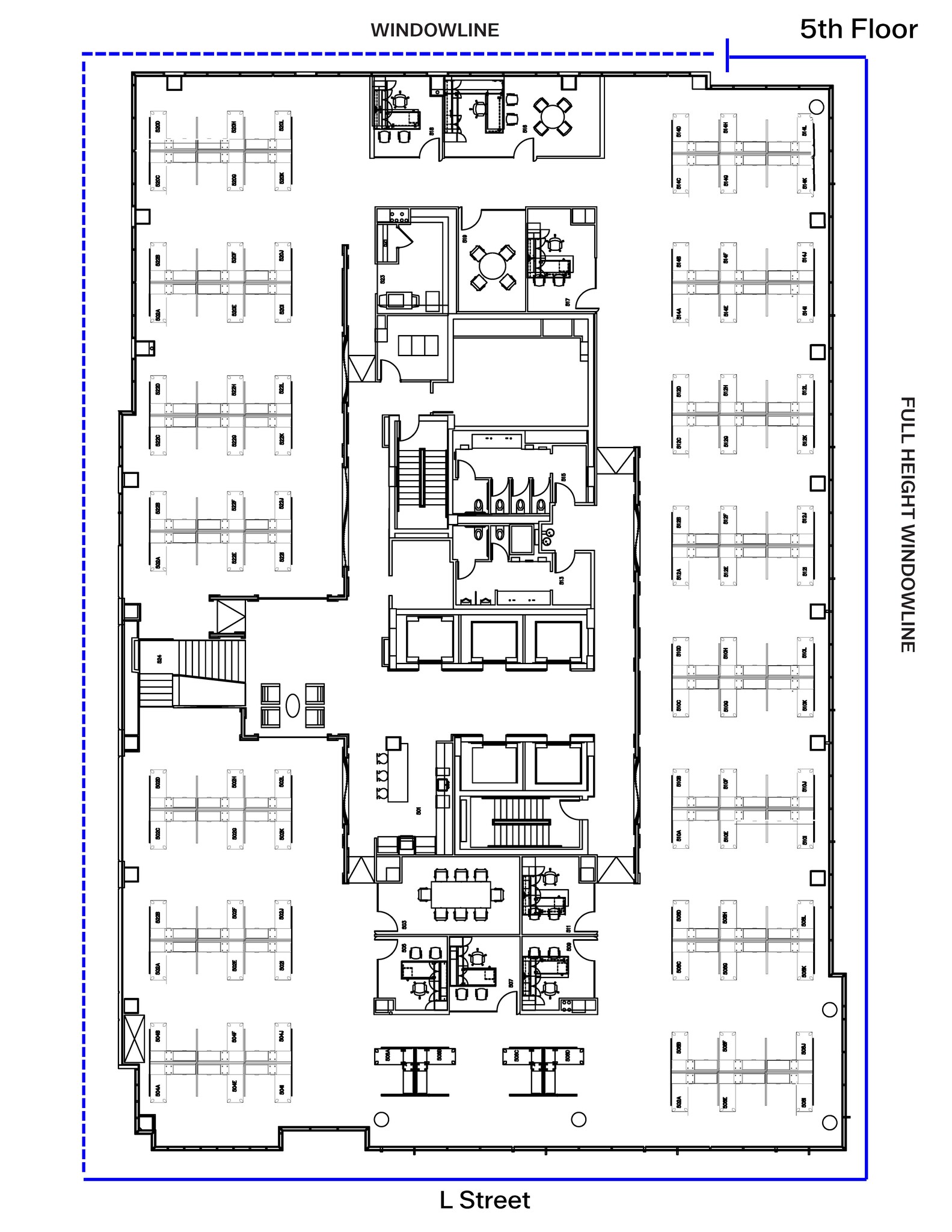 1331 L St NW, Washington, DC en alquiler Plano de la planta- Imagen 1 de 1