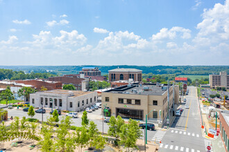 128 N 2nd St, Clarksville, TN - VISTA AÉREA  vista de mapa