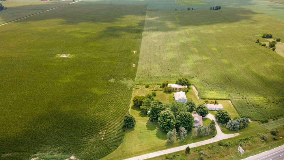 9097 W County Road 650 S, Knightstown, IN en venta - Vista aérea - Imagen 3 de 14