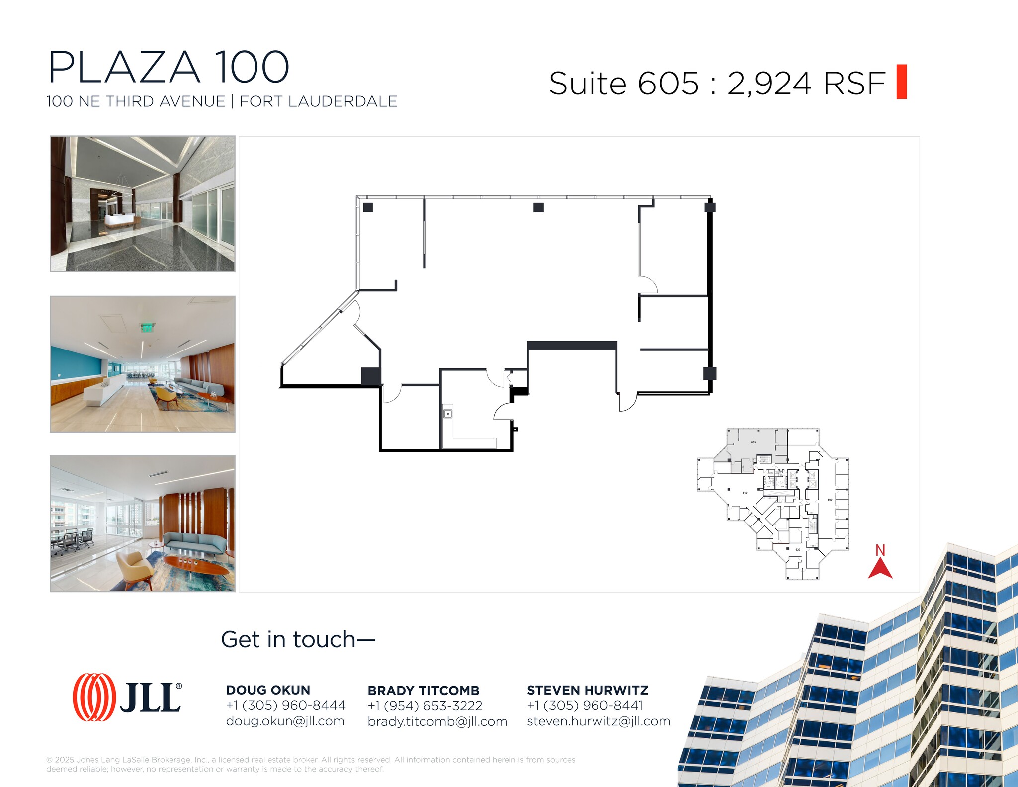 100 NE 3rd Ave, Fort Lauderdale, FL en alquiler Plano del sitio- Imagen 1 de 1