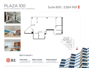 100 NE 3rd Ave, Fort Lauderdale, FL en alquiler Plano del sitio- Imagen 1 de 1