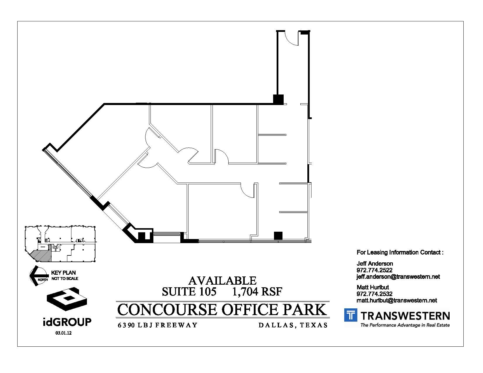 6350 LBJ Fwy, Dallas, TX en alquiler Plano de la planta- Imagen 1 de 1