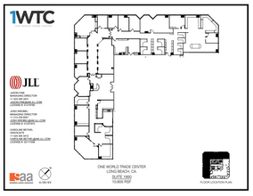 1 World Trade Ctr, Long Beach, CA en alquiler Plano de la planta- Imagen 1 de 1