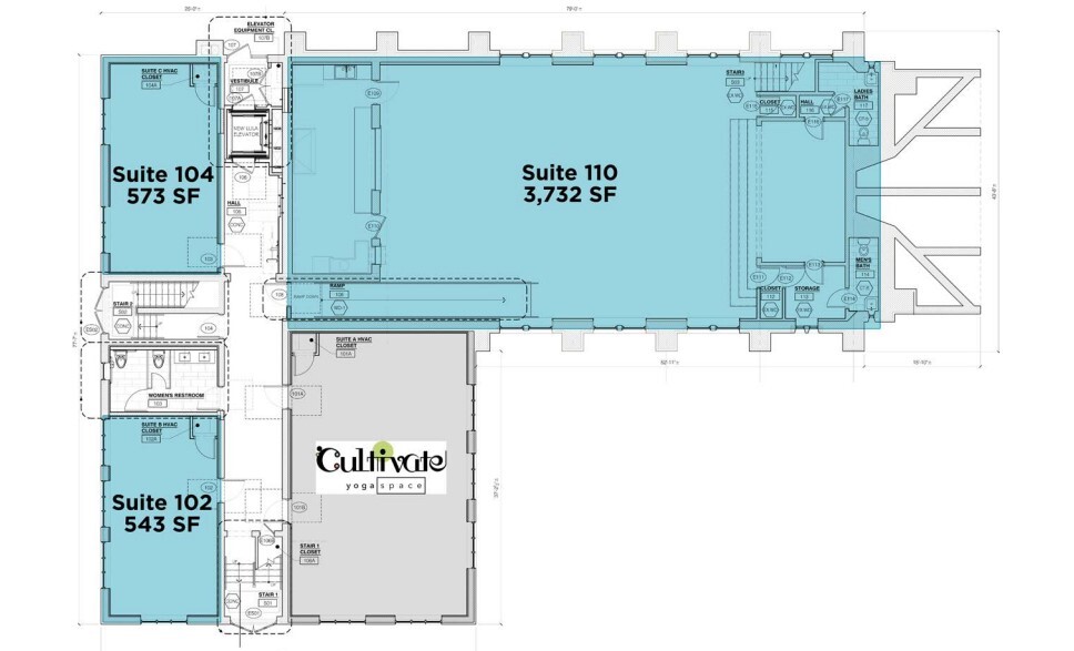 16300-16306 Detroit Ave, Cleveland, OH en alquiler Plano de la planta- Imagen 1 de 1