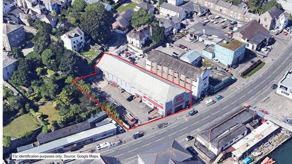 1 Commercial Rd, Penryn en venta Vista aérea- Imagen 1 de 6