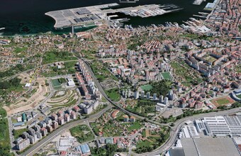 Calle San Pelayo de Navia 64, Vigo, PON - Aérea  vista de mapa