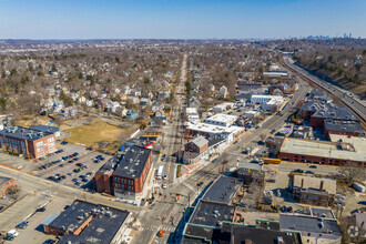 989-1001 Watertown St, Newton, MA - VISTA AÉREA  vista de mapa