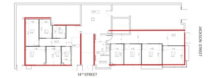 1401 Jackson St, Oakland, CA en alquiler Plano del sitio- Imagen 2 de 2