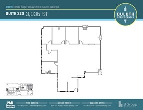 3505 Koger Blvd, Duluth, GA en alquiler Plano de la planta- Imagen 1 de 1