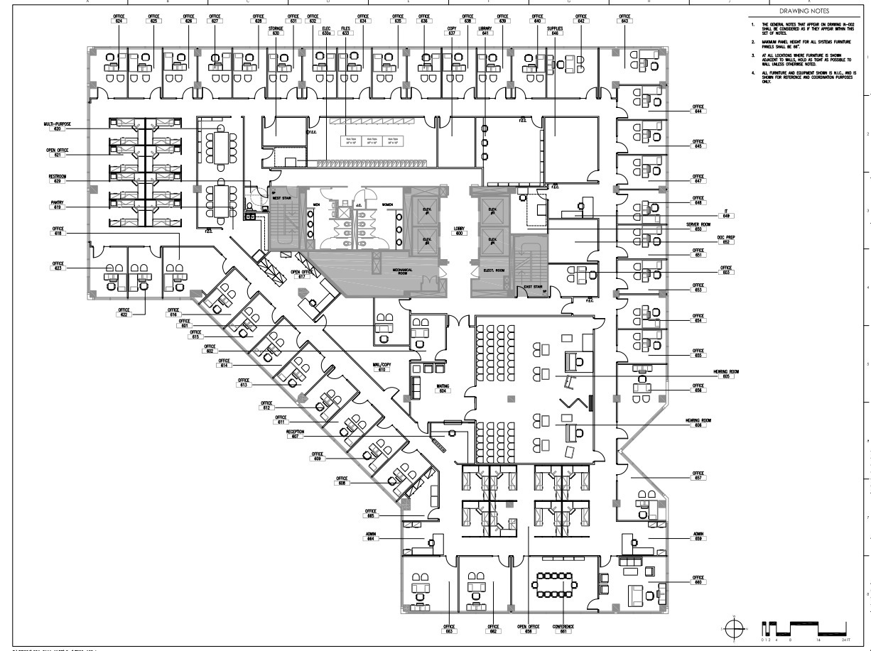 100 S Charles St, Baltimore, MD en alquiler Plano de la planta- Imagen 1 de 1