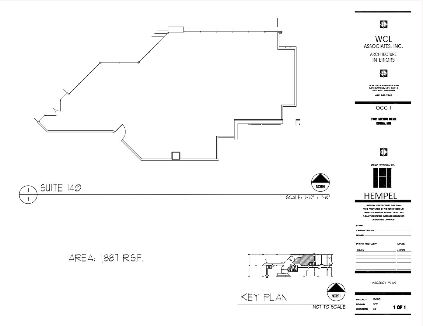 7401 Metro Blvd, Edina, MN en alquiler Plano de la planta- Imagen 1 de 1