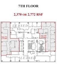 8737 Colesville Rd, Silver Spring, MD en alquiler Plano de la planta- Imagen 1 de 1