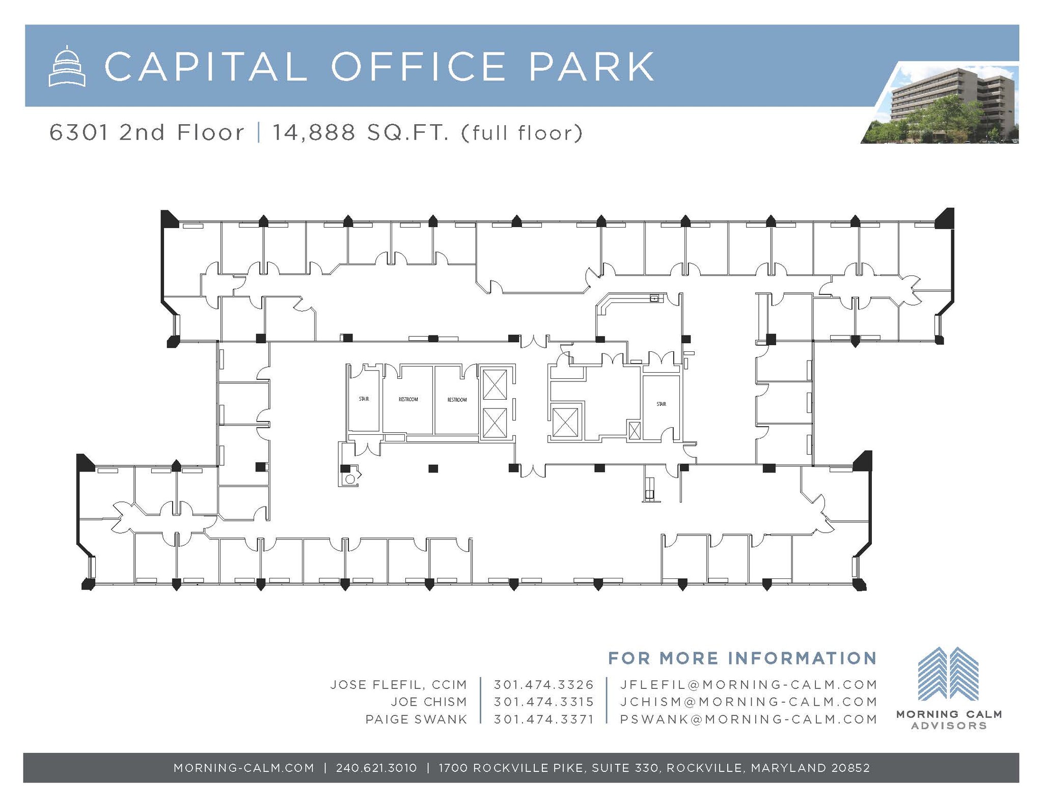 6301 Ivy Ln, Greenbelt, MD en alquiler Plano de la planta- Imagen 1 de 1