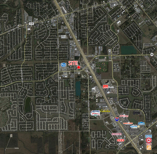 1600 W League City Pky, League City, TX en alquiler - Vista aérea - Imagen 3 de 4