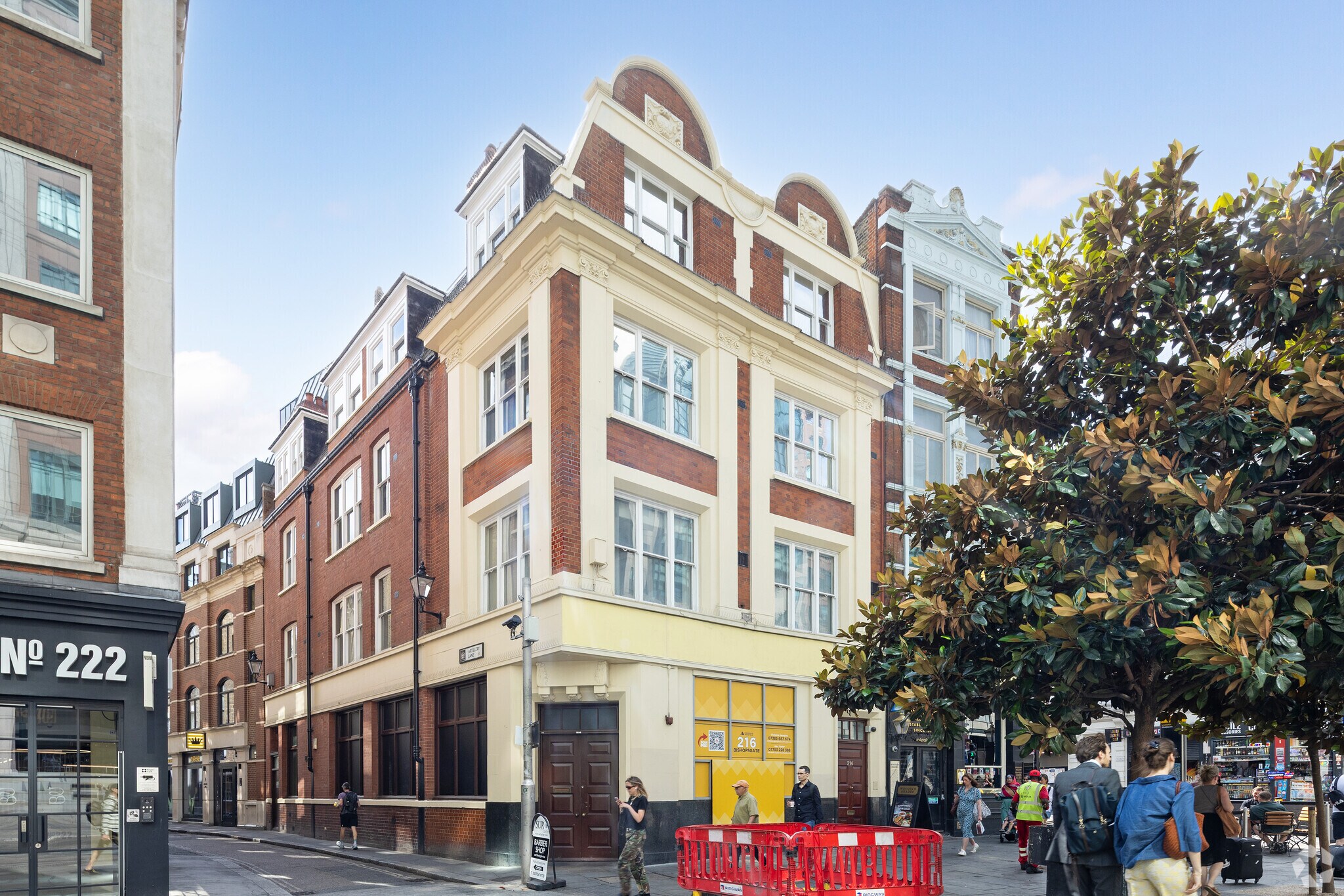 214-216 Bishopsgate, London en venta Foto del edificio- Imagen 1 de 8