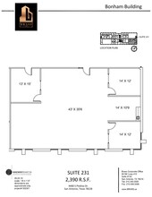 4400 S Piedras Dr, San Antonio, TX en alquiler Plano de la planta- Imagen 1 de 1